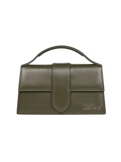 Jacquemus Green The Large Bambino Crossbody Bag In Green