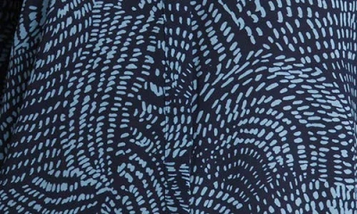 Nydj Pintuck Blouse In Blue