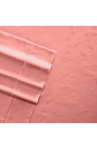 Homespun Solid Sheet 4-piece Set In Pink