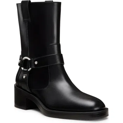 Stuart Weitzman Jax Mini Bootie In Black