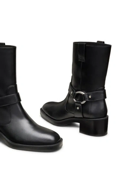 Stuart Weitzman Jax Mini Bootie In Black