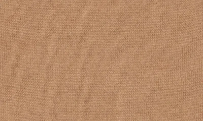 Bruno Magli Button Shoulder Wool & Cashmere Blend Sweater In Brown