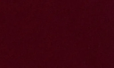 Bruno Magli Half Button Placket Wool & Cashmere Blend Sweater In Burgundy