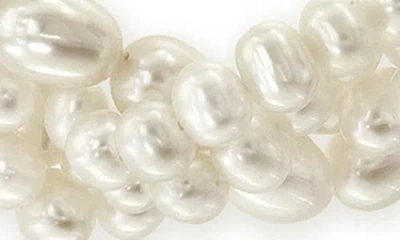 Effy Freshwater Pearl Necklace In White