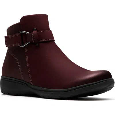 Clarks Carleigh Drift In Burgundy