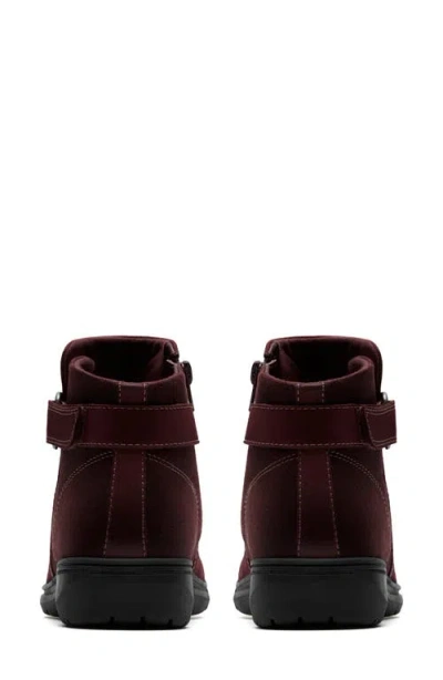 Clarks Carleigh Drift In Burgundy