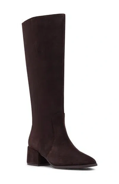 Blondo Flair Waterproof Knee High Boot In Brown