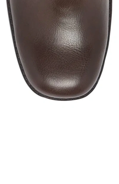 Korks Kari Block Heel Bootie In Brown