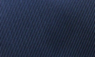 Duchamp Solid Silk Tie In Blue