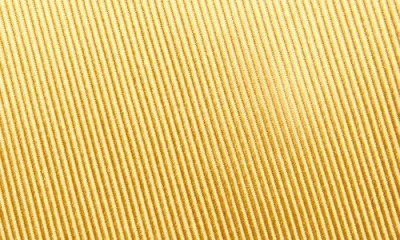 Duchamp Solid Silk Tie In Yellow
