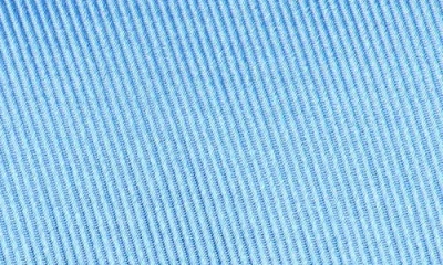 Duchamp Solid Silk Tie In Blue