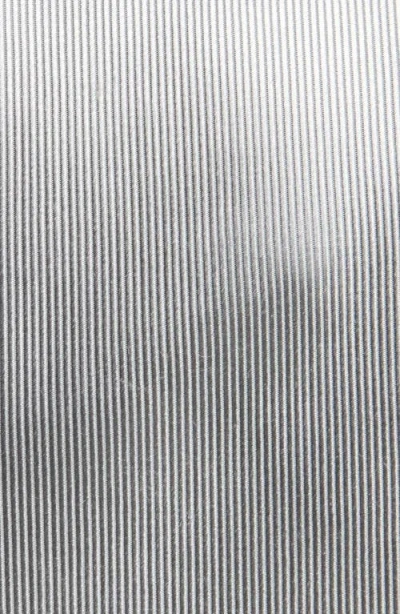 Duchamp Solid Silk Tie In Gray