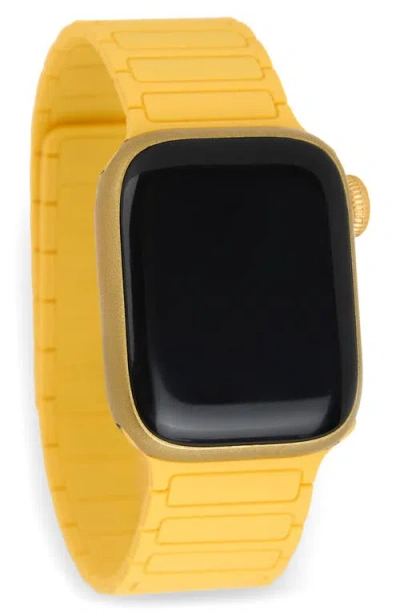 Saachi Magnetic Apple Watch® Watchband In Yellow