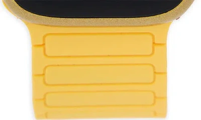 Saachi Magnetic Apple Watch® Watchband In Yellow