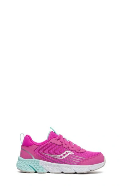 Saucony Kids' Wind 3.0 Sneaker In Pink