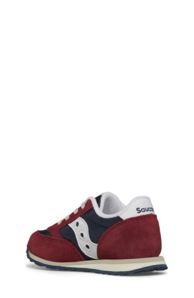 Saucony Kids' Jazz Sneaker In Brown
