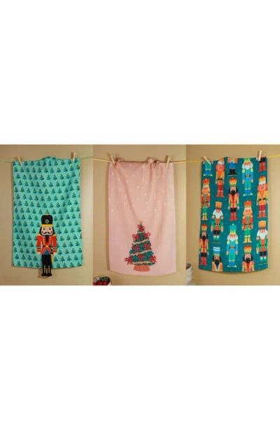 Tiramisu Set Of 3 The Nutcracker Suite Artisan Kitchen Tea Towel Set In Multi