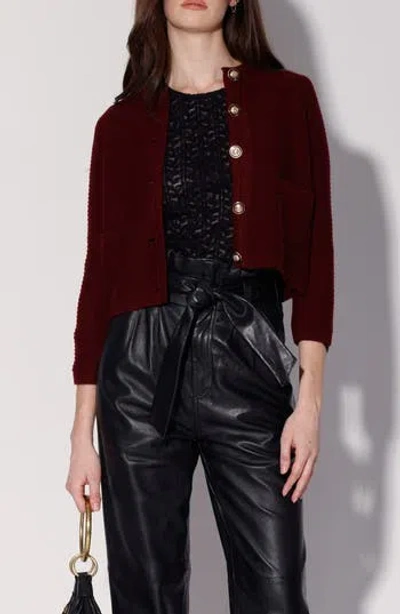 Walter Baker Janis Cardigan In Red