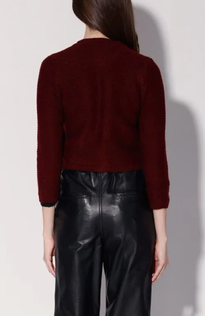 Walter Baker Janis Cardigan In Red