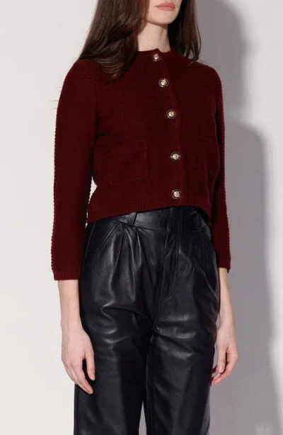 Walter Baker Janis Cardigan In Red