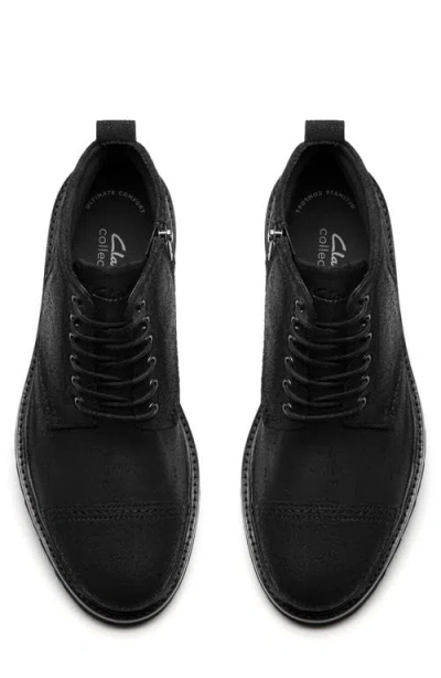 Clarks ® Weltridge Side Zip Boot In Black