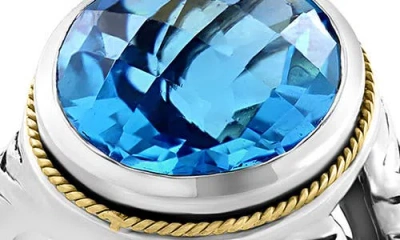 Effy Blue Topaz Ring In Blue
