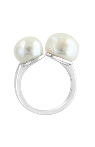 Effy Freshwater Pearl Trio Ring In White