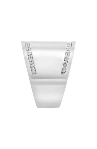 Effy Diamond Pavè Ring In Metallic