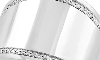 Effy Diamond Pavè Ring In Metallic