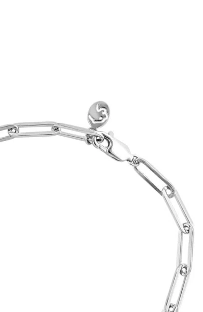 Effy Diamond Evil Eye Chain Bracelet In Metallic
