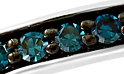 Effy Blue Diamond Stacking Ring In Metallic