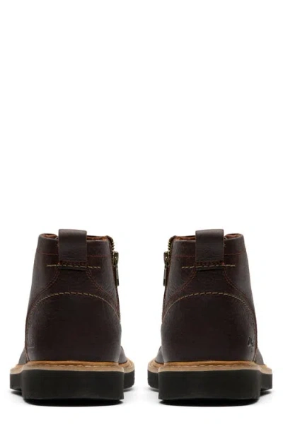 Clarks ® Weltridge Side Zip Boot In Brown