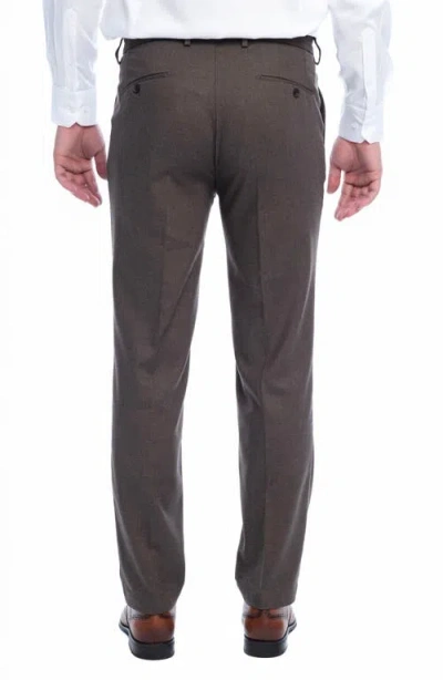 Vellapais Aloda Straight Leg Pants In Brown