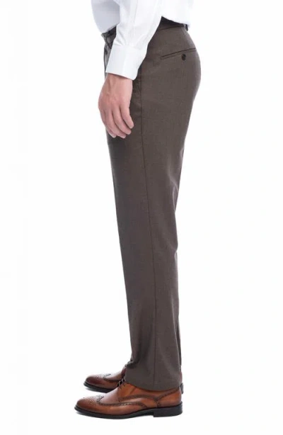 Vellapais Aloda Straight Leg Pants In Brown