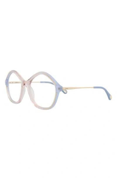Chloé Square-frame Bio Acetate Optical Frames In Neutral