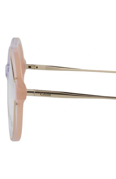 Chloé Square-frame Bio Acetate Optical Frames In Gray