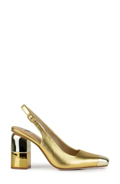 Ninety Union Nova Slingback Pump In Gold