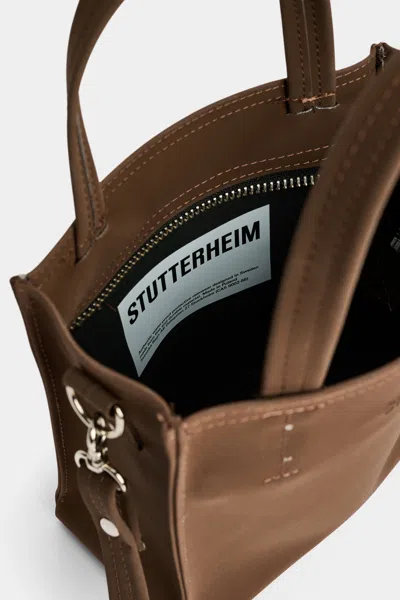 Stutterheim Biblio Bag Matte In Brown
