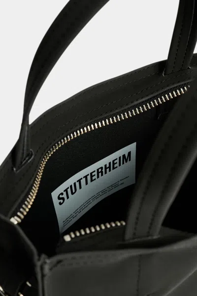 Stutterheim Djursholm Bag Matte In Black