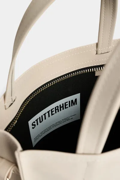 Stutterheim Djursholm Bag Matte In Sand