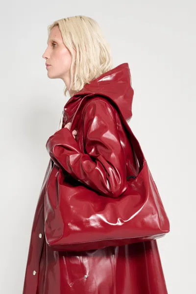 Stutterheim Ewa Bag Opal In Burgundy