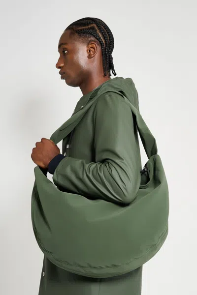 Stutterheim Adam Bag Matte In Green