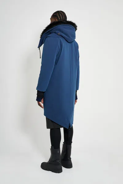 Stutterheim Kalix Parka In Blue