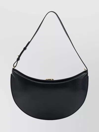Jacquemus Black The Ovalo Hobo Bag