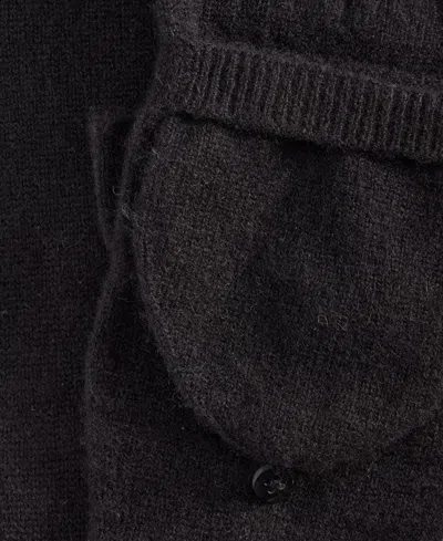 Charter Club Women's 100% Cashmere Fingerless Gloves, Exclusively At Macy's In Black