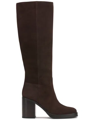 Vince Camuto Women's Gibi Platform Knee-high Boots In Brown