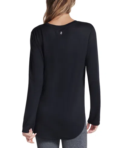 Skechers Women's Godri Swift Long-sleeve Tunic Top In Black