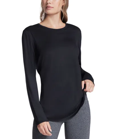 Skechers Women's Godri Swift Long-sleeve Tunic Top In Black