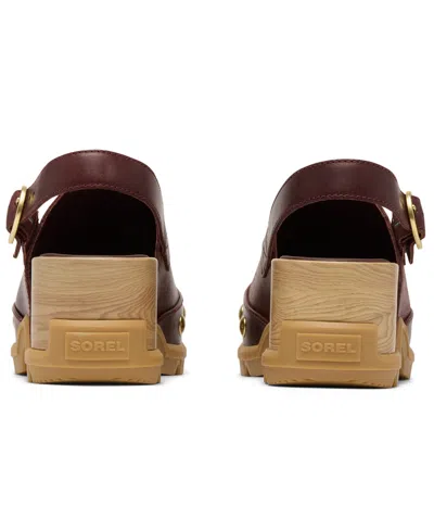 Sorel Roam'n Rvt Clog In Burgundy