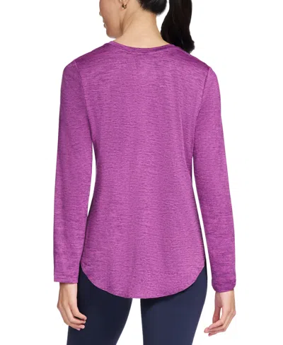 Skechers Women's Godri Swift Long-sleeve Tunic Top In Purple